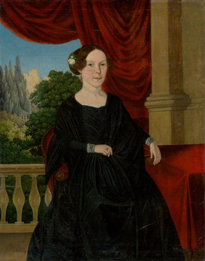 Portrait of a Woman by Unbekannt Unbekannt